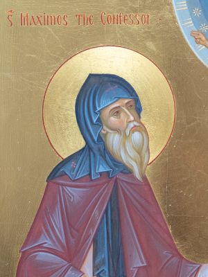 dionysius the areopagite and st maximus the confessor icon