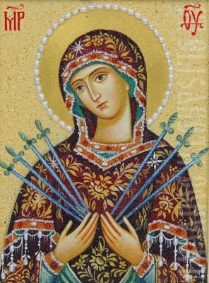 Icon of The Mother of God of the Seven Arrows