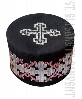 summer skufia with embroidery