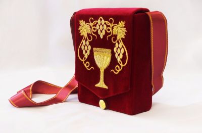 portable tabernacle with embroidery