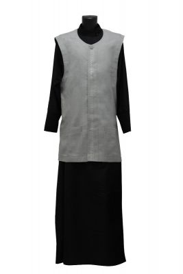 light polyviscose vest for clergy and monks