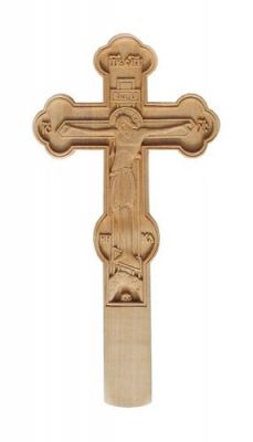 hand carved cross for nuns