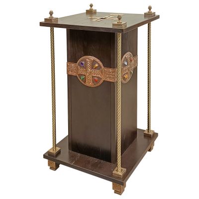 wooden Church donation box 