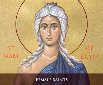 Iocns of Female Saints