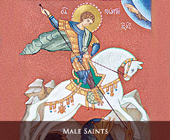Icons of Male Saints