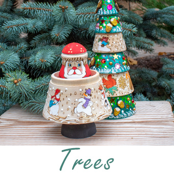 Nesting Christmas Trees
