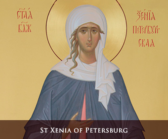 Icon of Xenia of Petersburg