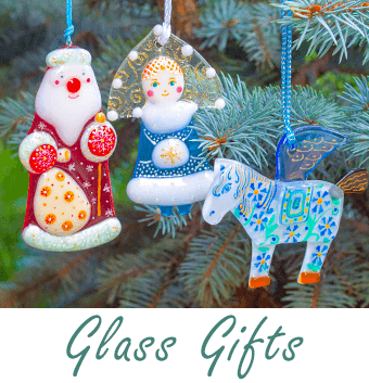 CHRISTMAS STAINED GLASS GIFTS