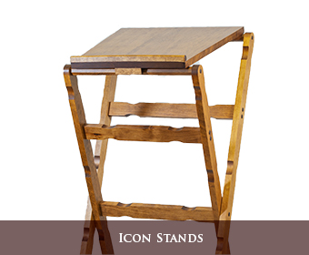 Wooden Icon Stands