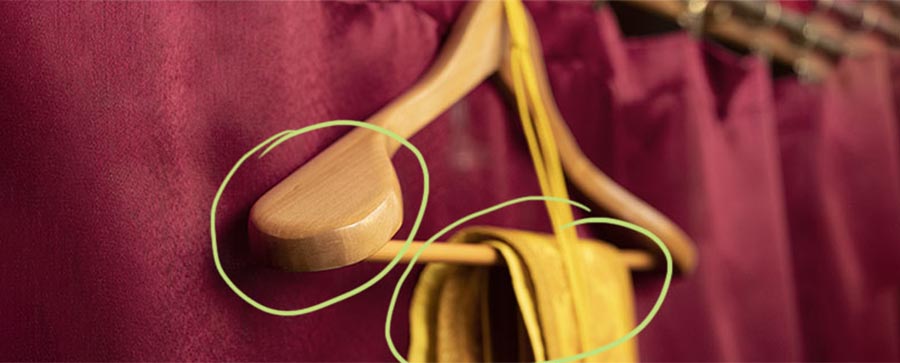 a hanger for sticharia