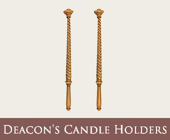 Deacon's Candle Holders