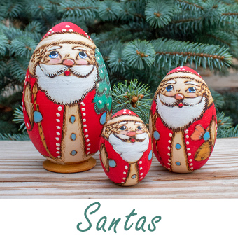 Russian Nesting Santas