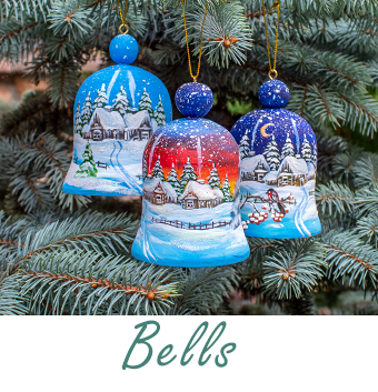 Wooden Christmas Bells