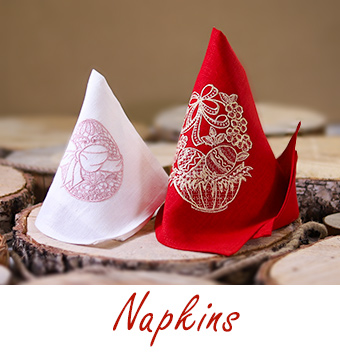 Embroidered Napkins