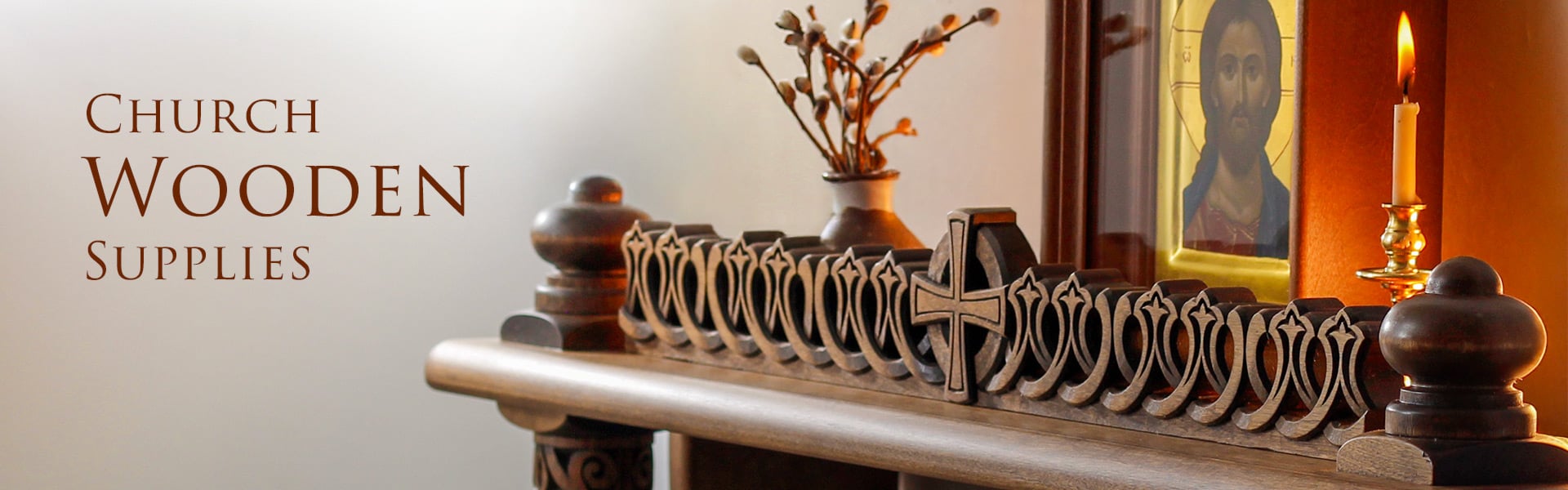 Handmade Church Woodware